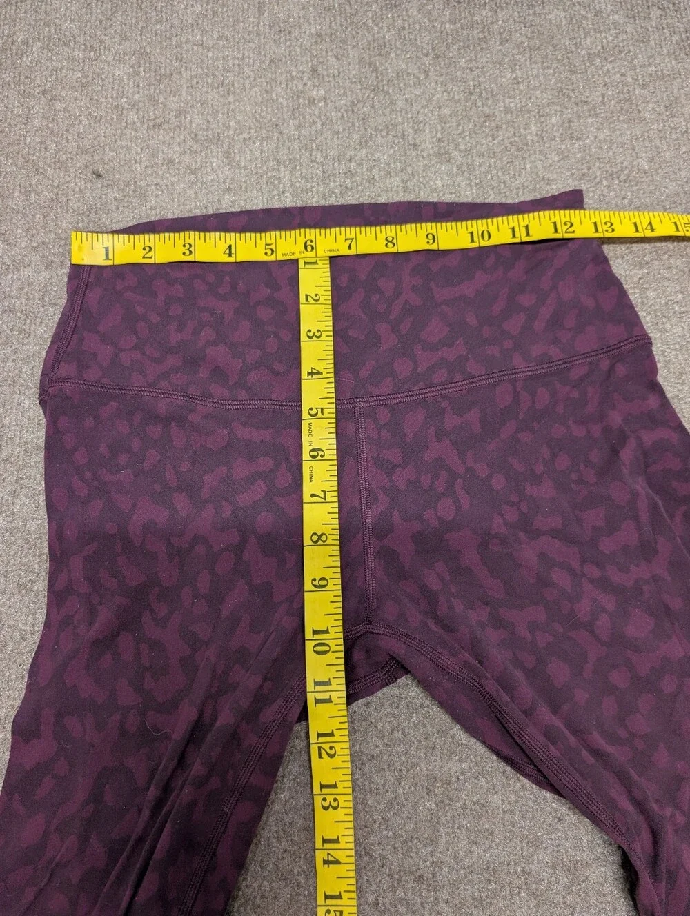 LULULEMON Women's Align High Rise Purple Leggings (Size 8)